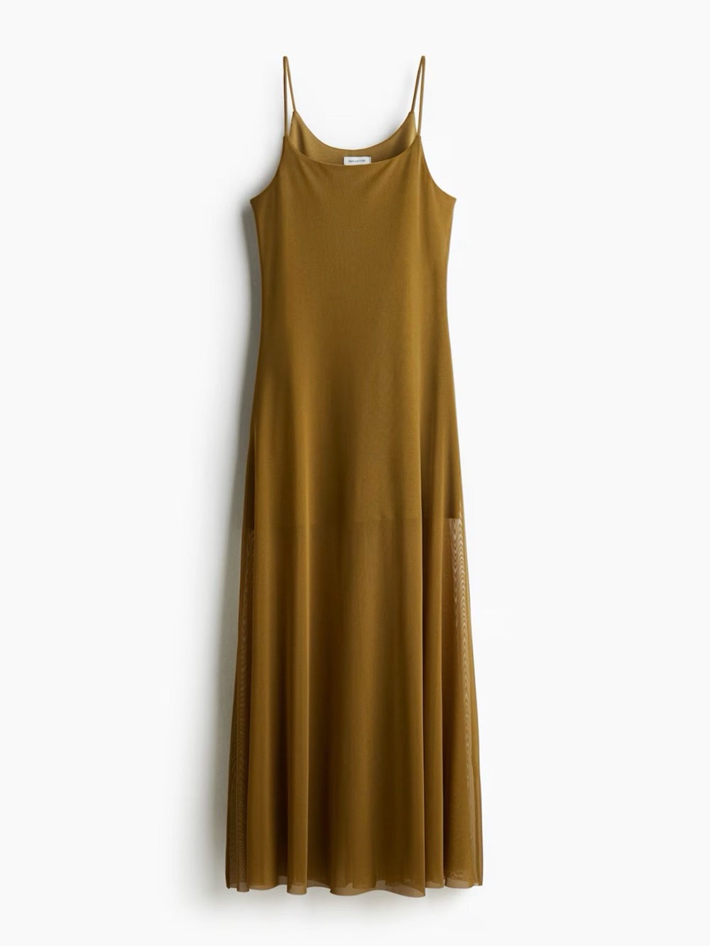 H&M Olive Strappy mesh Dress